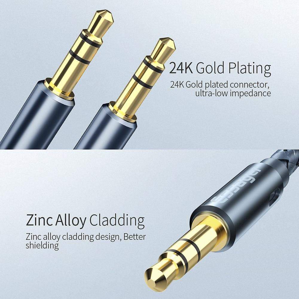 Planet Gates Essager Aux Cable Speaker Wire 3.5mm Jack Audio Cable For Car Headphone Adapter Male Jack to Jack 3.5 mm Cord For Samsung Xiaomi