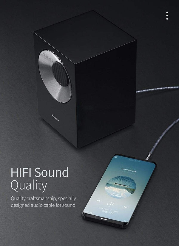 Planet Gates Essager Aux Cable Speaker Wire 3.5mm Jack Audio Cable For Car Headphone Adapter Male Jack to Jack 3.5 mm Cord For Samsung Xiaomi