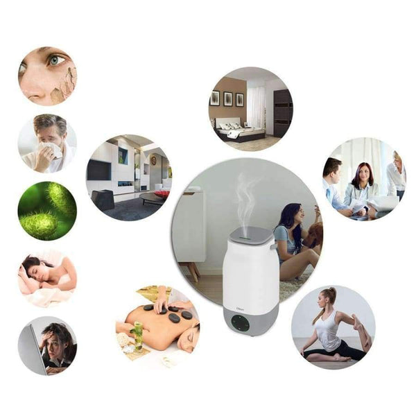 Planet Gates EU Oittm Wifi APP Control 3L Large Capacity Intelligent Humidifier Support Alexa Google Home With RGB light for Home Appliance