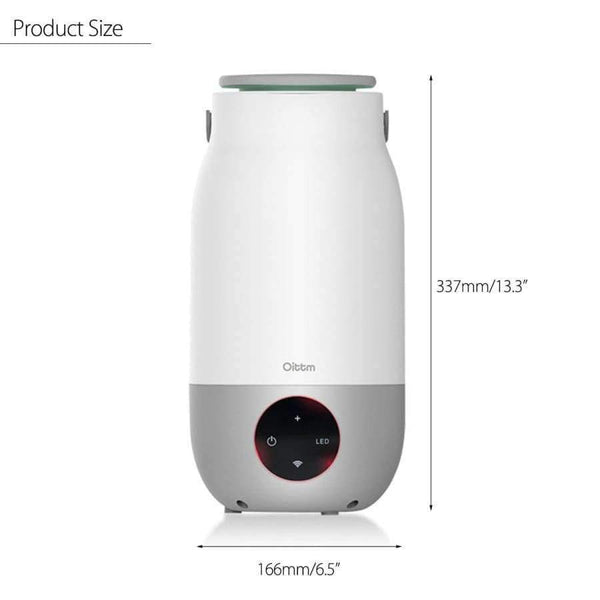 Planet Gates EU Oittm Wifi APP Control 3L Large Capacity Intelligent Humidifier Support Alexa Google Home With RGB light for Home Appliance