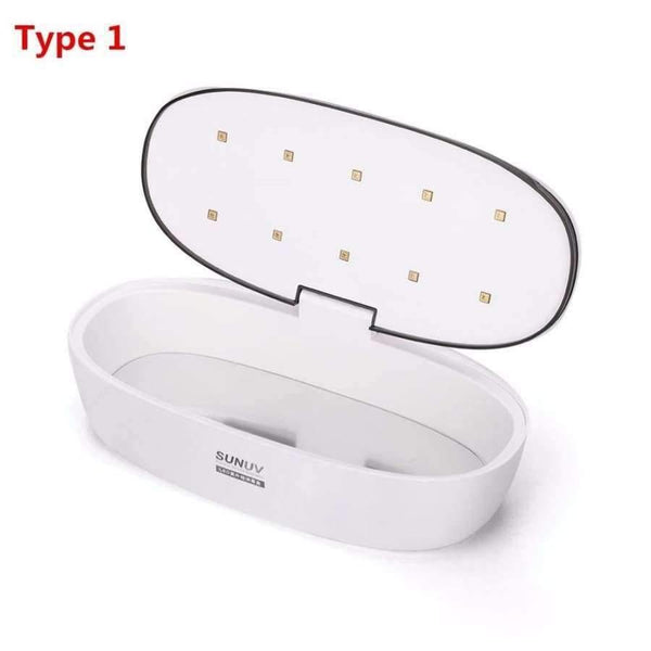 Planet Gates EU Plug Beauty Sets UV Disinfection Device Sterilizer Box LED Sterilize Nail Art Makeup Brush Cleaning Cosmetic Kit Tools