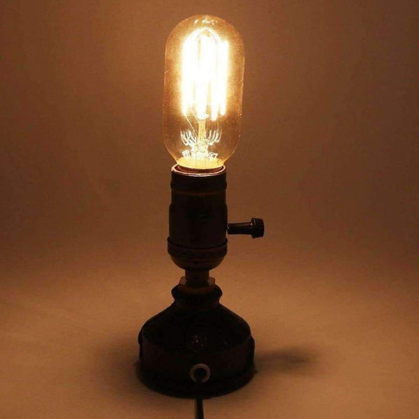 Planet Gates EU Plug Kreativní retro stylová Edisonova žárovka s objímkou 110V-240V 40W a stmívačem pro dekoraci domácího obchodu