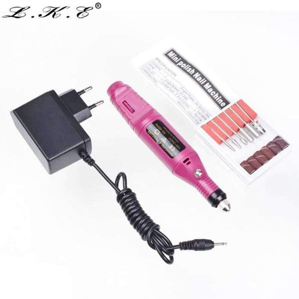 Planet Gates EU Plug Grinding machine pen mini electric sander sanding machine Gundam nail polishing Tools EU Plug