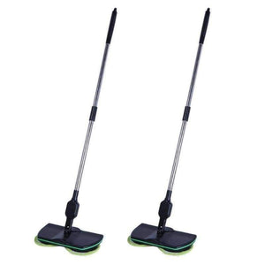 Planet Gates EU Plug Household Sweeping Machine Rechargeable Electric Mop Hand Push Sweeper Mop Floor Cleaning Tools