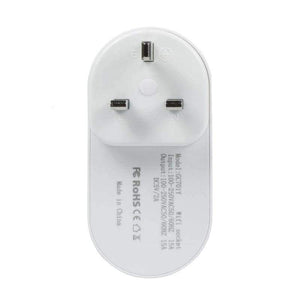 Planet Gates EU Plug QIACHIP UK US EU Plug WiFi Smart Home Socket App Control Home Electrical Appliances Work With Amazon Alexa Google Home Timer