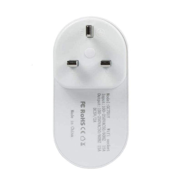 Planet Gates EU Plug QIACHIP UK US EU Plug WiFi Smart Home Socket App Control Home Electrical Appliances Work With Amazon Alexa Google Home Timer
