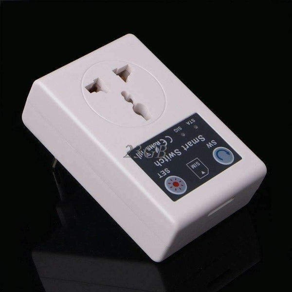 Planet Gates EU/UK 220V Phone RC Remote Wireless Control Smart Switch GSM Socket Power Plug for Home Household Appliance F28