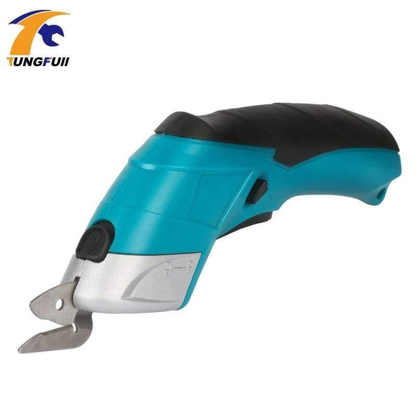 Planet Gates EU/US Electric Cordless Scissors Multipurpose 110V-220V Fabric Leather Cloth Cutting Chargeable Fabric Sewing Handheld Scissors