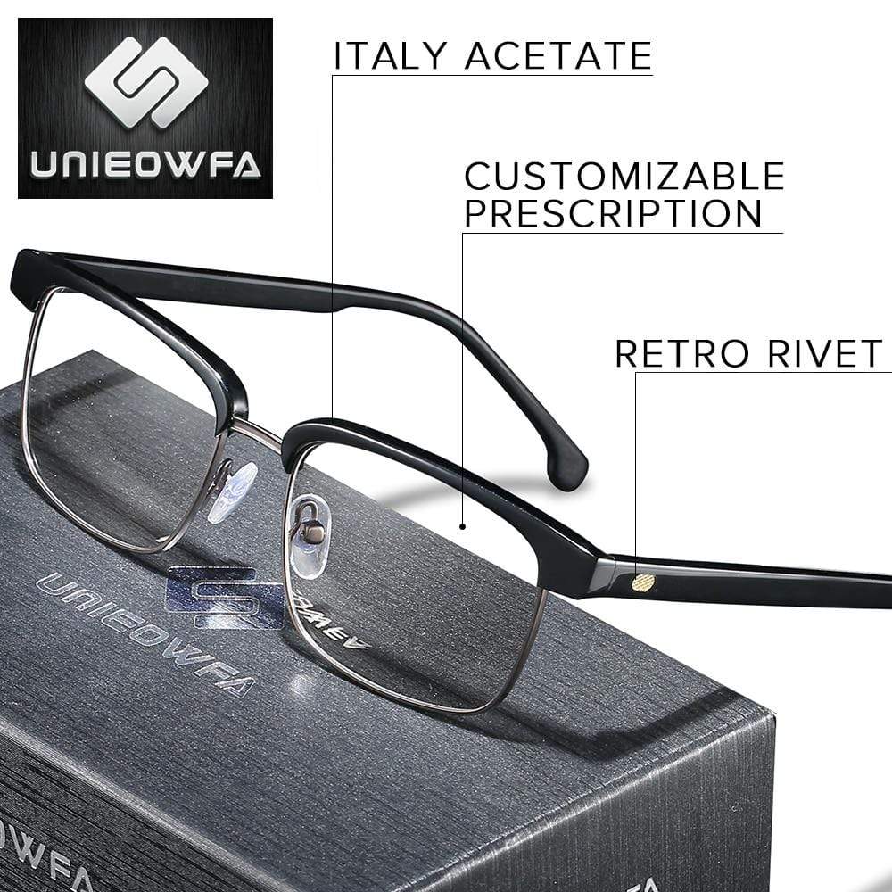 Planet Gates Europe High end Italy Acetate Optical Eyeglasses Frame Retro Optical Prescription Glasses Frame Men Myopia Clear Eyewear Frame
