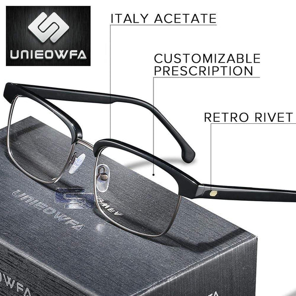 Planet Gates Europe High end Italy Acetate Optical Eyeglasses Frame Retro Optical Prescription Glasses Frame Men Myopia Clear Eyewear Frame