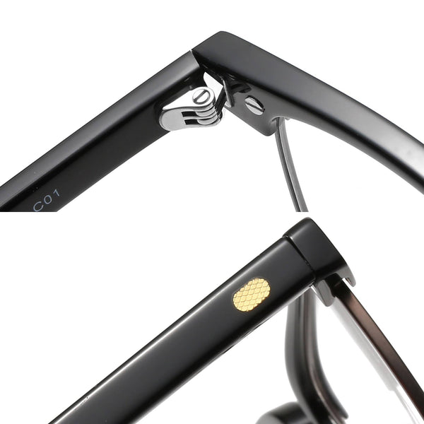 Planet Gates Europe High end Italy Acetate Optical Eyeglasses Frame Retro Optical Prescription Glasses Frame Men Myopia Clear Eyewear Frame