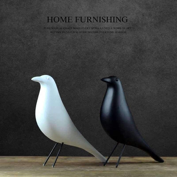 Planet Gates Europe Resin Bird Figurine Home Furnishing Decoration Craft Wedding Christmas Gift Peace Dove Statue Home Office Mascot