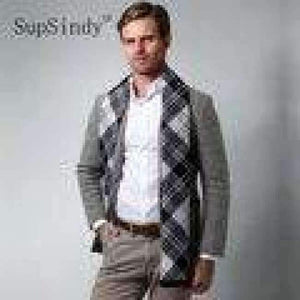 Planet Gates European style Luxury men's scarf Red business casual thick wool scarves imitation cashmere scarves Wrap Warm brushed men 180cm