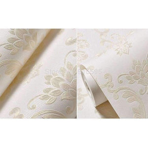 Planet Gates European Style Non-woven Wallpaper Luxury Damask 3D Stereoscopic Relief Damascus Bedroom Living Room Wall Paper Home Decor Paper