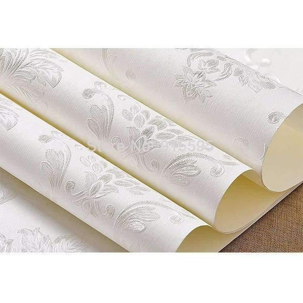 Planet Gates European Style Non-woven Wallpaper Luxury Damask 3D Stereoscopic Relief Damascus Bedroom Living Room Wall Paper Home Decor Paper