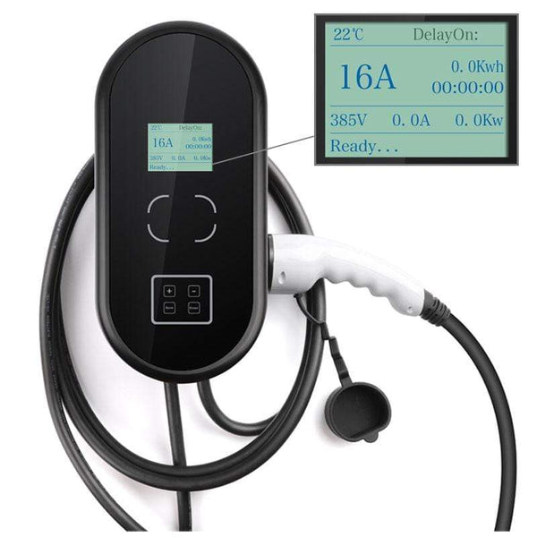 Planet Gates EV Charger Electric Vehicle Charging Station EVSE Wallbox with Type 2 Cable16A 3Phase IEC 62196-2