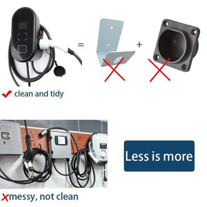 Planet Gates EV Charger Electric Vehicle Charging Station EVSE Wallbox with Type 2 Cable16A 3Phase IEC 62196-2