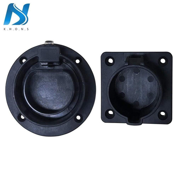 Planet Gates EV Charger Station Accessories SAE J1772 Type1 IEC 62196 Type2 AC Dummy Socket Holder For EV Charging Station Electric Vehicle