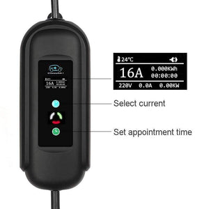 Planet Gates EV Charger Type 2 11kw Fast Charging Replaceable Exchangeable Plug 3 Phase EVSE Portable Chademo