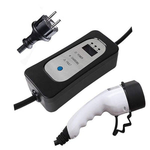 Planet Gates EV Charger Type 2  for Electric Car Schuko 5 Meters ev charging Cable Portable Charger 8A/10A/13A/16A Adjustable