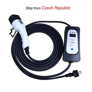 Planet Gates EV charger Type 2 iec62196 Type 1 EVSE EV charging cable 16A  EU Plug for Electric vehicle