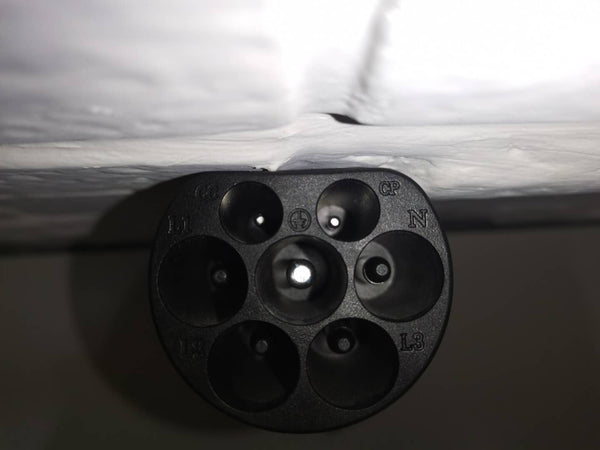 Planet Gates EV charger type 2 plug connector EVSE electric vehicle male side AC charging 16A 32A three-phase single-phase