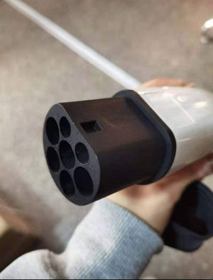 Planet Gates EV charger type 2 plug connector EVSE electric vehicle male side AC charging 16A 32A three-phase single-phase