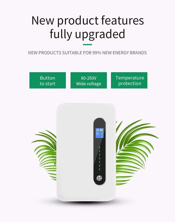 Planet Gates EV Charging Station 16A Type 2 Electric Vehicle Car Charger EVSE Wallbox Charging Cable IEC 62196-2 Level 2 Charger 3.6KW