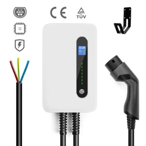 Planet Gates EV Charging Station 16A Type 2 Electric Vehicle Car Charger EVSE Wallbox Charging Cable IEC 62196-2 Level 2 Charger 3.6KW