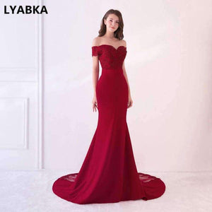 Planet Gates Evening Dress  Design Sweetheart Mermaid Prom Dress Satin With Appliques Evening Dresses Long Robe De Soiree