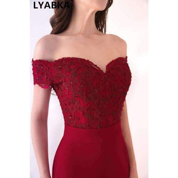 Planet Gates Evening Dress  Design Sweetheart Mermaid Prom Dress Satin With Appliques Evening Dresses Long Robe De Soiree