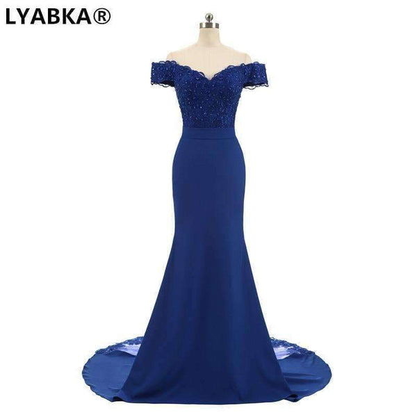 Planet Gates Evening Dress  Design Sweetheart Mermaid Prom Dress Satin With Appliques Evening Dresses Long Robe De Soiree