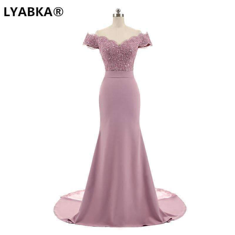 Planet Gates Evening Dress  Design Sweetheart Mermaid Prom Dress Satin With Appliques Evening Dresses Long Robe De Soiree