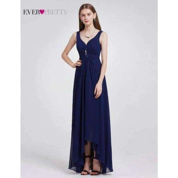 Planet Gates Evening Dresses Ever-Pretty  Sexy One Shoulder Chiffon Fashion 2018 Fashion Vestidos Evening Dresses