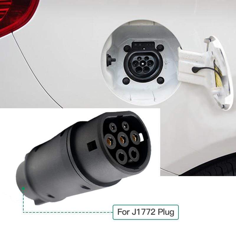 Planet Gates EVSE Adaptor type2 to Type 1 Electric Vehicle Car EV Charger Connector SAE J1772 Type 1 To Type 2 EV Adapter For Car Charging
