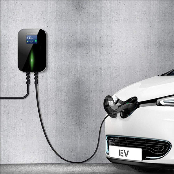 Planet Gates EVSE APP Control Charger Wallbox 32A 1Phase 7.2KW EV Electric Vehicle Charging Station with Type 2 6.1M Cable IEC 62196-2 Plug