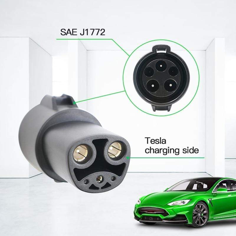Planet Gates EVSE Tesla Adaptor Electric Vehicle EV Charger J1772 Socket Type 1 To Tesla Connector j1772 Adapter For Tesla Model X