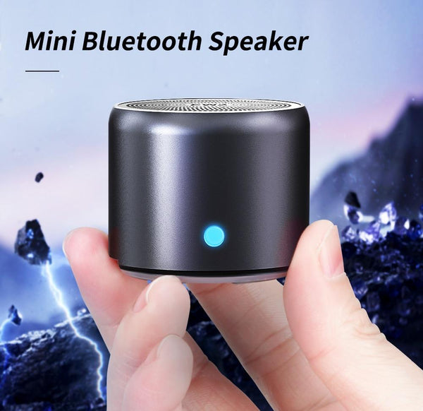 Planet Gates EWA A106 Pro Mini Bluetooth Speaker with Custom Bass Radiator, IPX7 Waterproof, Super Mini Speaker, Travel Case Packed
