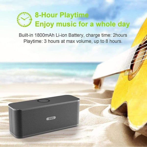 Planet Gates EWA W300 Bluetooth Speakers 2*6W Drivers Loud Stereo Sound 4000mAh Battery Wireless Portable Speaker For Travel Outdoor Party