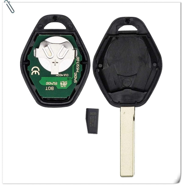 Planet Gates EWS Sytem Car Remote Key for BMW E38 E39 E46 X3 X5 Z3 Z4 1/3/5/7 Series 315/433MHz ID44 Chip Keyless Entry Transmitter