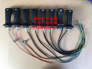 Excavator Accessories For Rexroth Joystick Handle Rubber Dust Cover Zoomlion Yuchai 55 LONKING LOVOL 60/65/80