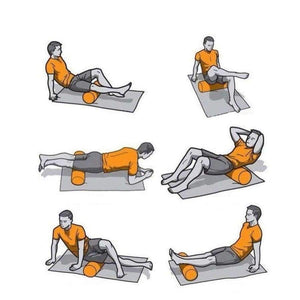 Planet Gates Exercise Yoga Blocks Fitness Floating Point EVA Yoga Foam Roller Physio Trigger Massage Body Building Yoga Sport 30cm