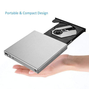 Planet Gates External DVD Optical Drive Combo USB 2.0 CD Burner CD/DVD-ROM CD-RW Player Slim Portable Reader Recorder For Laptop PC