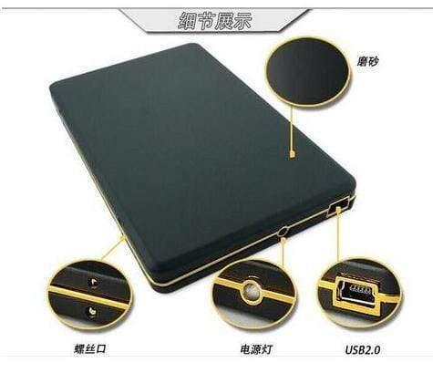 External Hard Drive USB Hard Disk 2.0 HDD 2TB for Desktop and Laptop hd externo 500gb 1000gb 2000gb disco