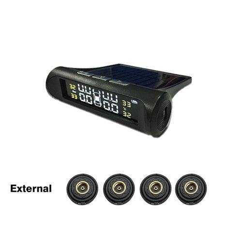 Planet Gates External TPM Tire Pressure Sensor Alarm Monitor System Internal / External Tire Temperature Sensor Wireless Pressure Sensor