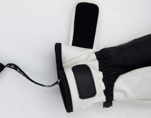 Planet Gates Extra Thick Women 2-IN-1 Mittens Ski Gloves Snowboard Men Snow Winter Sport Warm Waterproof Windproof Skiing Faux Leather Plam