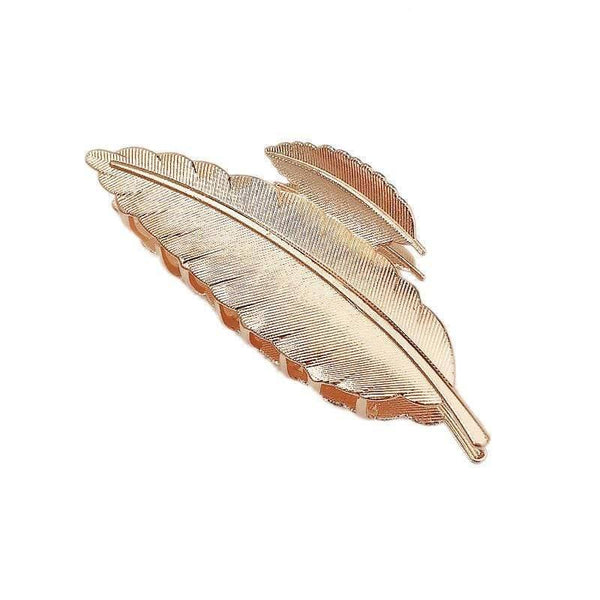 Extravagant Large Leaves Geometric Hair Claw For Women Girls Clamps Hair Crab Metal  Hair Clip Accessories Headwear
