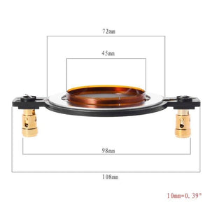 EY Audio Speaker Titanium Film 44.4,44.5 Core Treble Voice Coil Reel Tweeter Accessory
