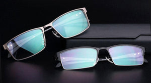 Planet Gates Eyeglasses Frame for Men Eyewear Flexible Temples Legs IP Electroplating Alloy Material,Full Rim and Half Rim