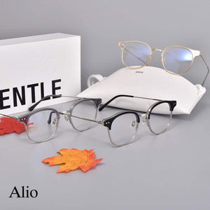 Planet Gates Eyeglasses frames women men GENTLE Alio Women Men Eyewear Frames For Reading glasses  Myopia Prescription lens